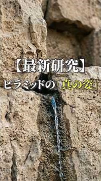 【最新研究】人の力ではなく「浮力」だった。4500年前のピラミッド水圧エレベーター説#ピラミッド #古代エジプト #最新研究