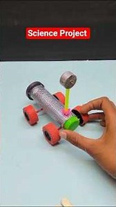 We Made Unique Science Project At Home #trendingshorts #shortsfeed #science #ytshorts #experiment