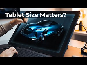 The Truth About BIGGER Graphic Tablets: HUION KAMVAS 24 PLUS Review