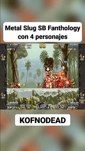 Metal slug SB Fanthology con 4 personajes 1 #kofnodead #metalslug #metalslugawakening #reels #retro