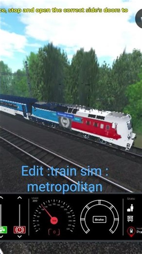 edit : train sim : metropolitan