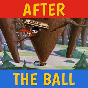 Pierre Bear mistakenly chops Woody's tree house and turns it into aruns a bowling ball! | Woody Woodpecker
