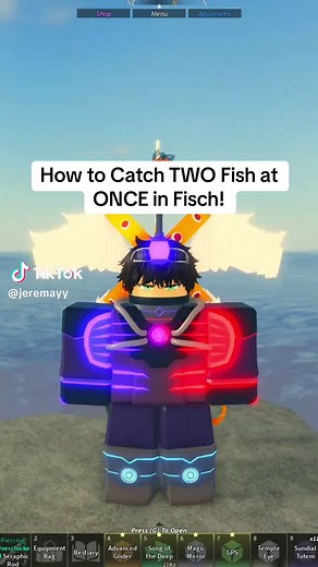 Catching Two Fish at Once in Fisch with Glitched Potions!