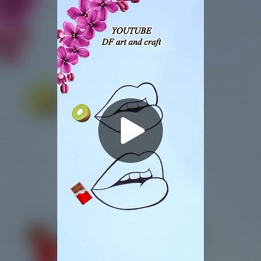 lips art 🎨 drawing ideas | lips painting #art #fyp #foryoupage #bdtiktokofficial #trending #viral #drawingtipsandtricks