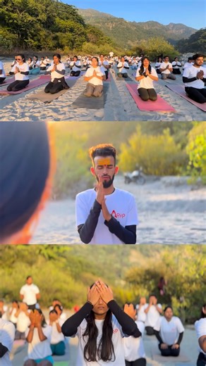 Rudra Yogpeeth on Instagram: "Beach yoga combines the relaxation of the beach environment with the physical and mental benefits of yoga practice. It’s typically done on the sand, with the sound of the waves and fresh air creating a serene atmosphere. Beach yoga offers various benefits, such as improving balance due to the uneven surface, increasing mindfulness, and deepening your connection with nature. An affordable Yoga Teacher training in 𝗥𝗶𝘀𝗵𝗶𝗸𝗲𝘀𝗵 at 𝗥𝘂𝗱𝗿𝗮 𝗬𝗼𝗴𝗽𝗲𝗲𝘁𝗵. 👉�