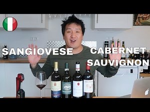 Sangiovese & Cabernet Sauvignon: Super Tuscan Red Wine Blend