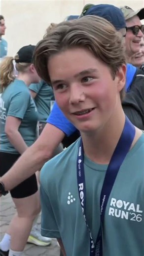 Prince Vincent during Royal Run