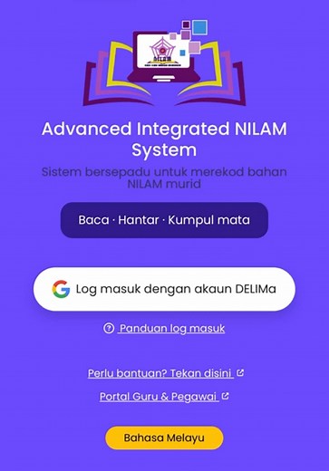 Cara Isi Data Portal Ains & Buku Nilam