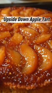 🍎 Upside Down Apple Tart Caramelized apples with buttery pastry — a dessert that looks fancy but is so easy! 🍏✨ Ingredients: 🍏 3 apples, sliced 🍯 1/4 cup brown sugar 🧈 2 tbsp butter 🌾 1 sheet puff pastry Directions: In a pan, melt butter and sugar, then layer apples on top. Cover with puff pastry and bake at 200°C (400°F) for 25 minutes. Flip immediately after baking for that glossy caramel look! 🔥 #AppleTart #CaramelDessert #QuickBaking | Tasty Twist Recipes