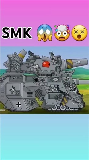 Hybrid , destroyer, Ravager vs SMK #tank #cartoon #_#@HomeAnimations