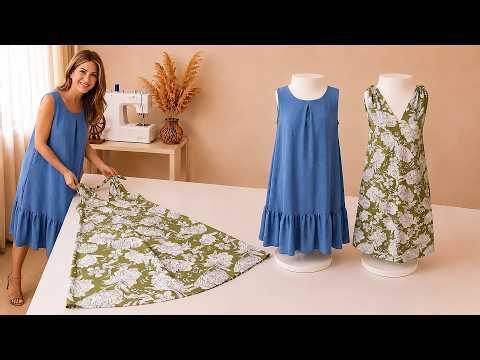Wait... These Dresses Are Actually So Easy to Sew?! 😍