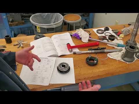 Volvo Penta DPS Lower Unit Rebuilding Part 2
