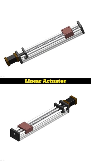 Linear Actuator📌✔#automotive #mechanic #actuators #mechanical #smct #lmguide ‪@Er_Simmu1014‬