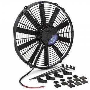Proform Mustang 14-Inch Brushless Electric Radiator Fan; 2900 CFM 67035 (Universal; Some Adaptation May Be Required) - Free Shipping