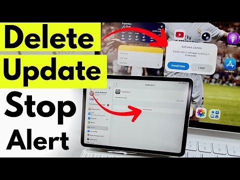 Remove iPadOS 26.3.1 update and stop upgrade prompts on iPad Pro, Mini, iPad Air