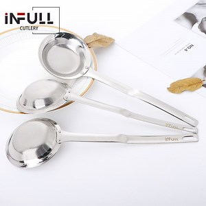 [Hot Item] Cooking Stainless Steel Slotted Ladles Kitchen Utensils Set