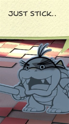 MORTON LOOSES HIS MALLET! | Paper Mario: Color Splash | #shorts