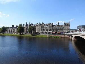 River Ness in Inverness, Scotland