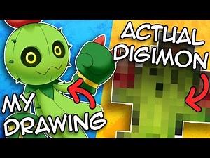 We Draw Digimon From Just Their Descriptions!