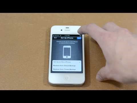 How to Set Up and Activate an iPhone 4S