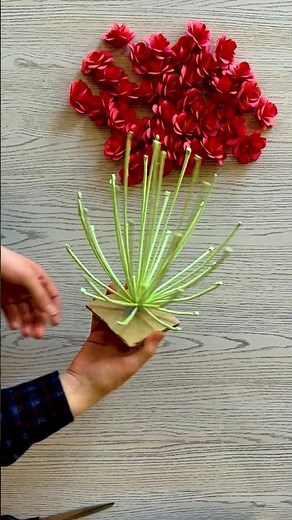 DIY Paper Flower Stem | Easy Floral Craft