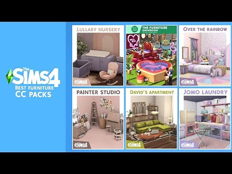❤️ NUEVOS PACKS de OBJETOS GRATIS para LOS SIMS 4 ❤️ CC FINDS