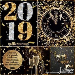 127K views · 3.7K reactions | 2019 Bonne Année Happy New Year | Ephéméride - Seasonal Calendar | Facebook