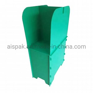 [Hot Item] Corrugated Plastic Polypropylene Election Polling Booth Ballot Table