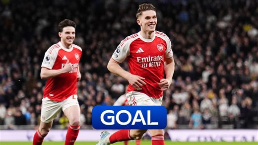 Viktor Gyokeres: Arsenal striker has best game for club since joining with two-goal display vs Tottenham