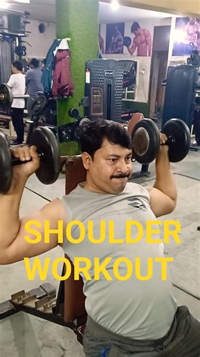 Shoulder workout Fitness #shoulder