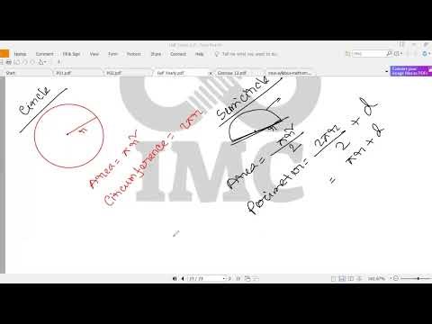 Formulae for Circle, Triangle, Rectangle & More | Formula Sheet for Class 6 | Manarat HY Prep