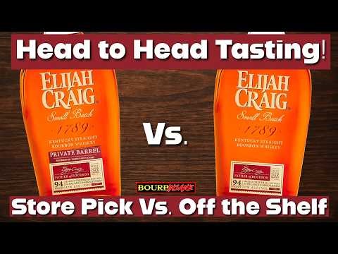 Elijah Craig Small Batch vs 8-Year Store Pick – Is the Upgrade Worth It?