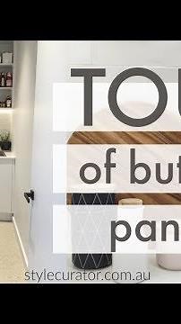 Tour of butler's pantry