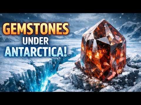 10 types of gemstones found beneath the Antarctic ice — Hidden beneath the ice