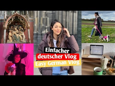 Einfacher Deutscher Vlog #deutsch #deutschlernen #german #germanvlog #deutschervlog
