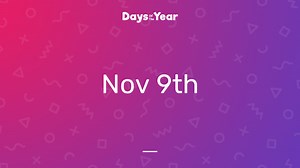 National Holidays on November 9th, 2026 | Days Of The Year