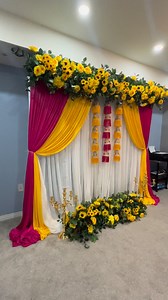 Backdrop Decor Ideas | Crystal Events by Preeti Chopra