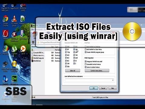 How to Extract ISO files - Winrar (100% Safe Method)