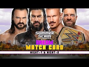 WWE SummerSlam 2026 - Dream Card [V3]