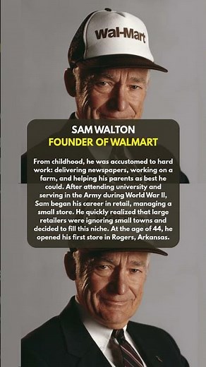 Sam Walton Founder of Walmart