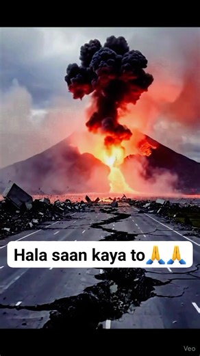 Hala 😱 #explode #volcano #volcanoeruption #trend #keepsafeevery0ne | Febe Marie Bulanon Benting