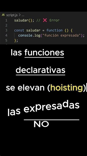 Una función funciona y esta otra explota 🤯 JavaScript