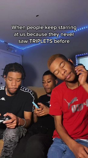 Identical Triplets' Public Reactions