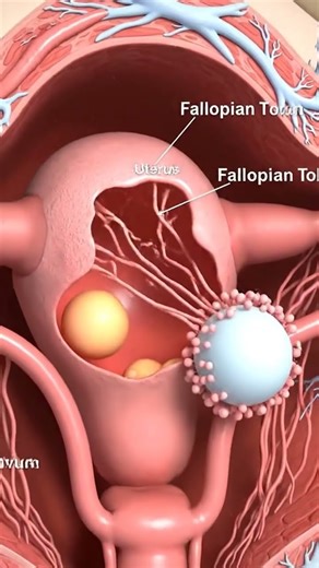 fertilization process #fertilization #anatomy #biology #medical #usa