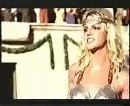 Britney Pink Beyonce - Pepsi Commercial-Gladiators