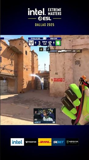 THIS ISN’T LEGAL! m0NESY'S FILTHY DOUBLE WITH A WALLBANG NOSCOPE! #esl #cs #кс #csgo