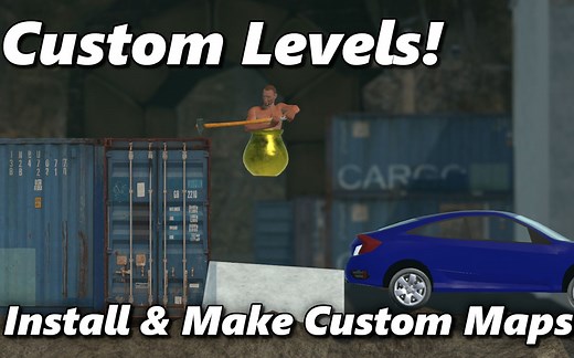 How To Install & Make Custom Levels For Getting Over It With Bennett Foddy