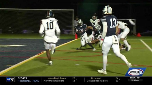 Saint Anselm football shuts out rival Franklin Pierce