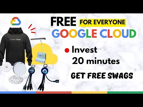 Latest Google Cloud Swags for Free || Google Cloud Swags in 2023