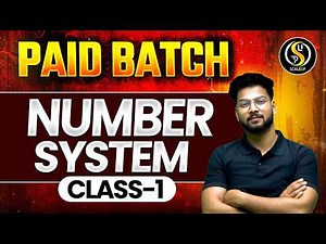 Number System One Shot 🔥 Class – 1 | Tricks + Concepts | Paid Batch Railway/SSC Maths | Shivam Sir